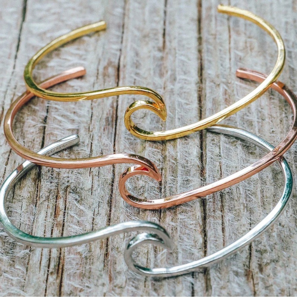 PuraVida Wave cuff bracelet